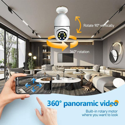 Security Camera with LED Lights