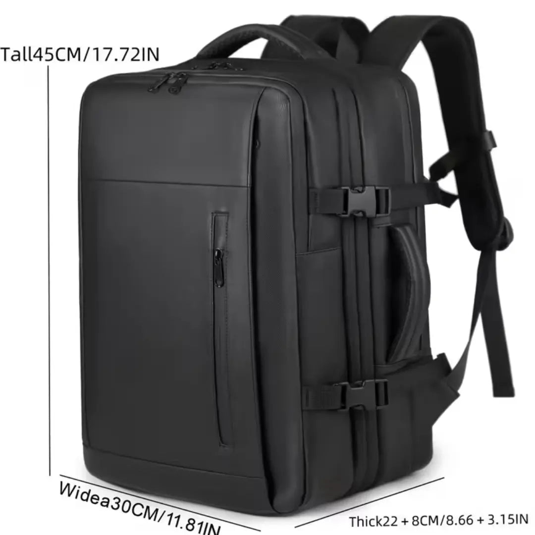Vacuum Compression Backpack 17-Inch | حقيبة ظهر 17 بوصة بتقنية الضغط المفرغ