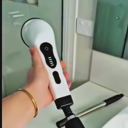 Electric Spin Scrubber With 7 Replaceable Brush Head